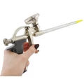 Professzionális, fém habszóró pisztoly szabályozható adagolóval