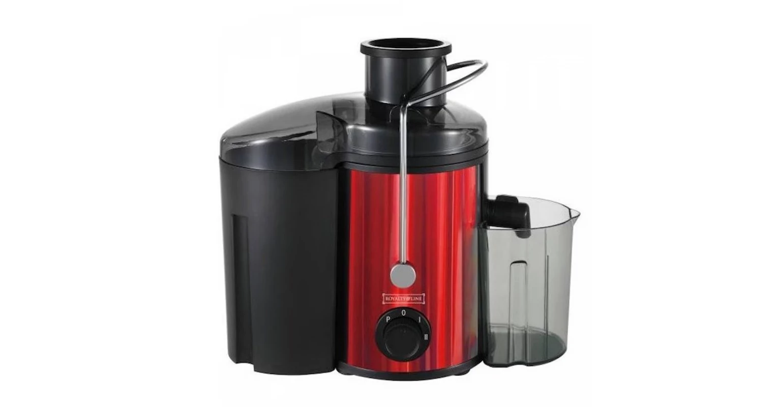 Royalty Line gyümölcscentrifuga, 700W, PJ-19001, piros-fekete ...