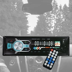 Bluetooth autórádió fejegység AUX,  USB port, microSD kártyahely, 4x65W