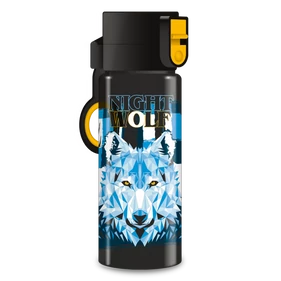 Ars Una Nightwolf BPA-mentes, biztonsági záras prémium kulacs, 475 ml