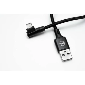 Daewoo microUSB kábel, 2 méter, fekete