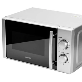Daewoo DM-2013MSG mikrohullámú sütő, grill, 700 W, 20 l, ezüst 