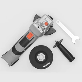 Daewoo akkumulátoros sarokcsiszoló, 125mm, DALAG18-125-1 (akku és töltő nélkül)