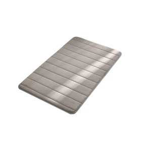 Fürdőszoba szőnyeg, kilépő, 40 x 60 cm, szürke