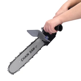 Univerzális láncfűrész adapter sarokcsiszolóhoz 12" láncvezetővel