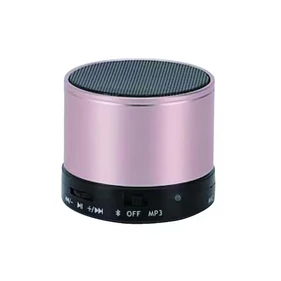 Falcon mini bluetooth hangszóró, kihangosító, MP3 lejátszó, AUX csatlakozóval, rosegold, YM-101