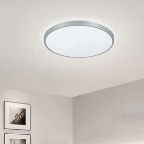 Energiatakarékos mennyezeti LED lámpa, 24W, 30cm, ezüst karima