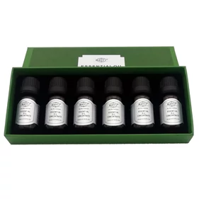 Mayci természetes növényi kivonatokból készült illóolaj válogatás díszdobzban, 6x10ml