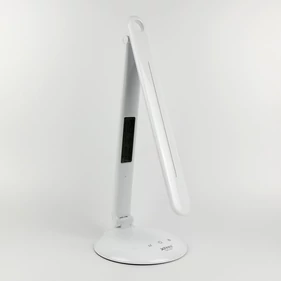 Multifunkciós szemkímélő asztali LED lámpa digitális órával és hőmérővel