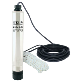T.I.P. mélykútszivattyú, 3300 liter/óra, 60m,  800W, AJ 4 PLUS 55/50