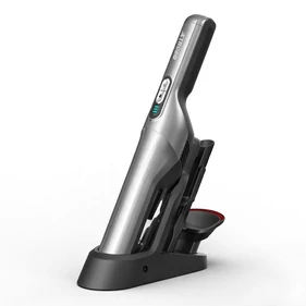 Vezeték nélküli autós kézi porszívó, 16kPa szívóteljesítmény, 100W BLDC motor, HEPA szűrő, töltőállomás