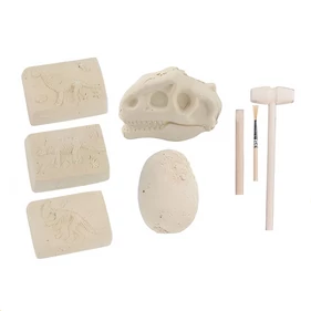 Dinoszaurusz ásatási készlet gyerekeknek felfedezés, tanulás, kreativitás és szórakozás egyben, 5 dinóval 