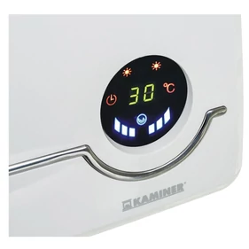 Intelligens fali hősugárzó 2000W PTC kerámia fűtőelemmel, WiFi vezérléssel, ECO móddal és időzítővel, távirányítóval és fali rögzítőkészlettel