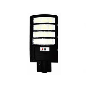 Napelemes, mozgásérzékelős, távirányítós, utcai ledlámpa, 600w teljesítménnyel, íves