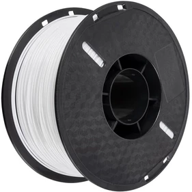 PLA 3D filament szál utántöltő henger, 3D nyomtatóhoz, 1,75 mm, kb.330 méter, fehér