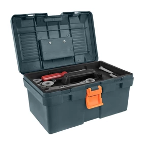 32 darabos valósághű kézügyesség-fejlesztő gyerek barkácskészlet hordozható bőröndben