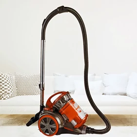 Worth Air porzsák nélküli, Multi-Cyclone rendszerű porszívó, 1600W szívóerő, 3 literes tartály, piros