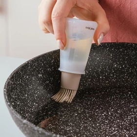 Nava 10-111-075 Misty tölthető szilikon ecset, 11,5 cm