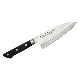 Satake 803-694 Satoru Deba japán konyhakés, 16,4 cm penge hossz, rozsdamentes acél, kemény műanyag markolat