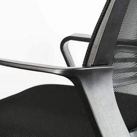 Irodai forgószék - fix karfával - fekete - 70 x 51 / 52 x 50 cm