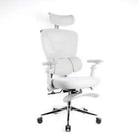 Irodai forgószék - karfával - szürke - 50 x 57 / 48 x 52 cm