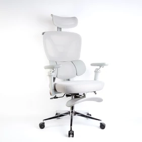 Irodai forgószék - karfával - szürke - 50 x 57 / 48 x 52 cm