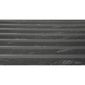 3D PVC falpanel &quot;Black Granite&quot; fekete gránit