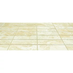 3D PVC falpanel Krém csempe mintás