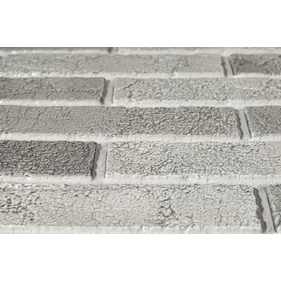 3D PVC falpanel Szürke tégla mintás
