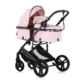 Chipolino Amore babakocsi mózessé alakítható sportrésszel - Pink Marshmallow