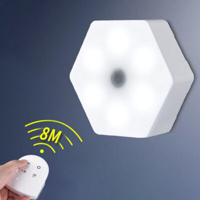 Hatszög alakú távirányítós LED világítás