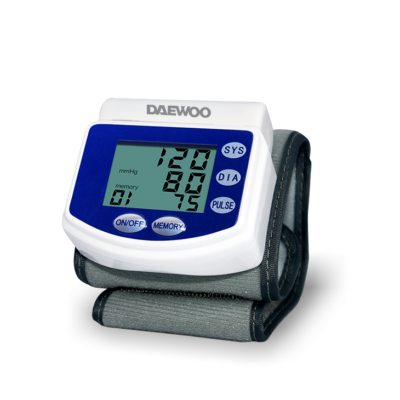 Daewoo csuklóra csatolható automata vérnyomásmérő, DBPM-701