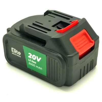 Elite Electronics® 20V 3Ah akkumulátor mini ágvágó láncfűrészhez