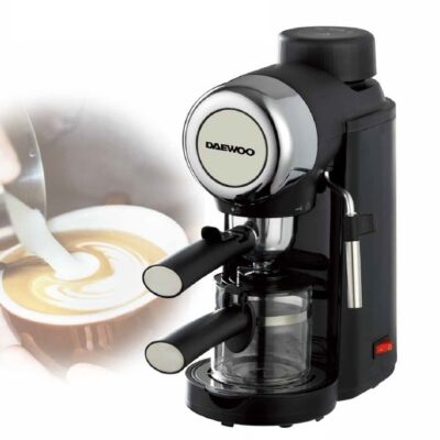 Daewoo presszó kávéfőző tejhabosító funkcióval, 800 W, DES-484