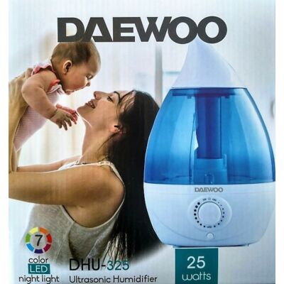 Daewoo ultrahangos hidegpárásító, 25W teljesítménnyel, LED hangulatfénnyel DHU-325