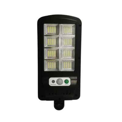 Napelemes SMD LED lámpa mozgásérzékelővel, fali tartókonzollal, 180 W 