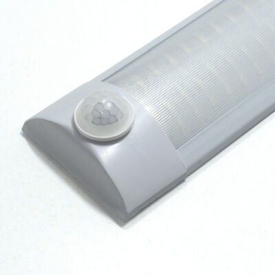 SNHL 120 cm mozgásérzékelős LED fénycső armatúrával, 120W, 6500K - hidegfehér