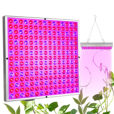 225 LED-es, növénynevelő, palántanövesztő, növénytermesztő lámpa, LED-panel, függeszthető