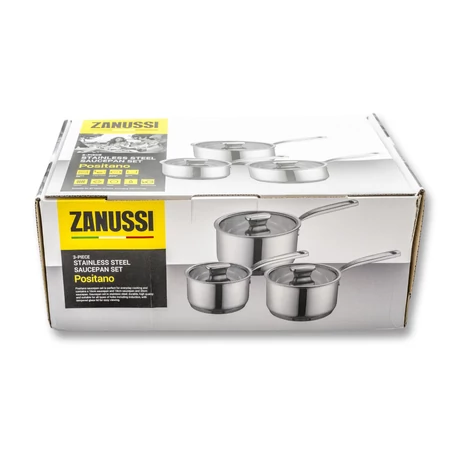 Zanussi 3 részes rozsdamentes edénykészlet POSITANO ZCC01411AF