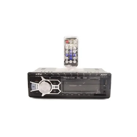 Bluetooth autórádió fejegység AUX,  USB port, microSD kártyahely, 4x65W