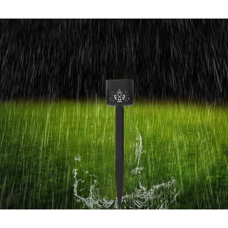 Melegfehér fényű napelemes LED kerti hangulatvilágítás, 30 cm, 2db