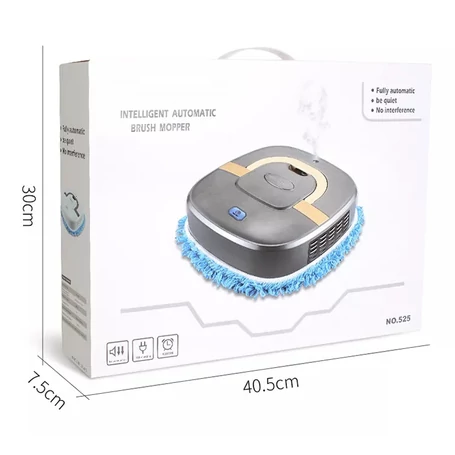 Intelligens önjáró automata padlótisztító mop és aroma diffúzor, arany