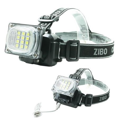 Akkumulátoros nagy teljesítményű CREE LED fejlámpa, 5W