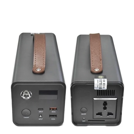 Hordozható töltőállomás, 68.000 mAh PowerStation, 5V / 9V / 220V kimenettel