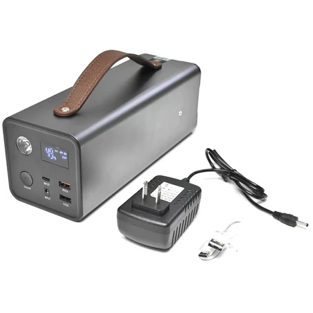 Hordozható töltőállomás, 68.000 mAh PowerStation, 5V / 9V / 220V kimenettel