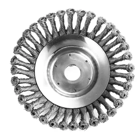 Fonatos drótkorong, drótkefe tárcsa, gyomirtó, felülettisztító fűkaszához  6