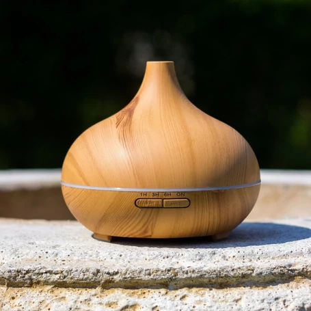 Fa hatású aromaterápiás párologtató, ultrahangos párásító, illatosító - hagyma