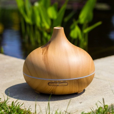 Fa hatású aromaterápiás párologtató, ultrahangos párásító, illatosító - hagyma