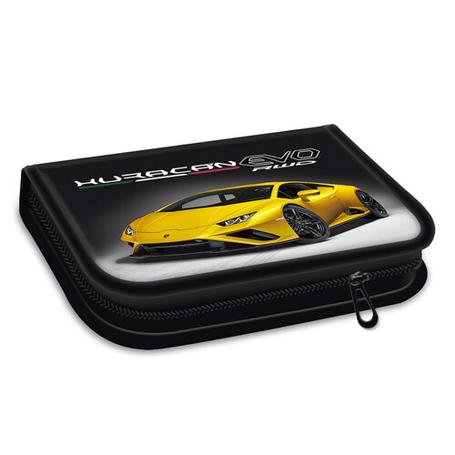 Ars Una, Lamborghini töltött tolltartó, kihajtható, sárga