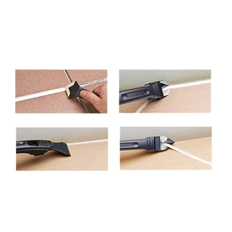 10 részes szilikon elhúzó, fugakenő, eltávolító, kaparó és kasírozó készlet